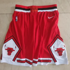 X Short Toros de Chicago Bulls Rojo
