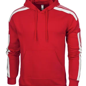 Sudadera Hombre Adidas Squadra21 con capucha algodón - HC6282 - rojo