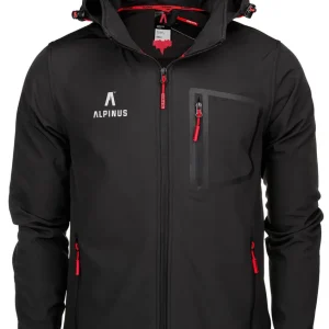 Chaqueta Softshell Hombre Alpinus Stenshuvud - BR43371 - negro